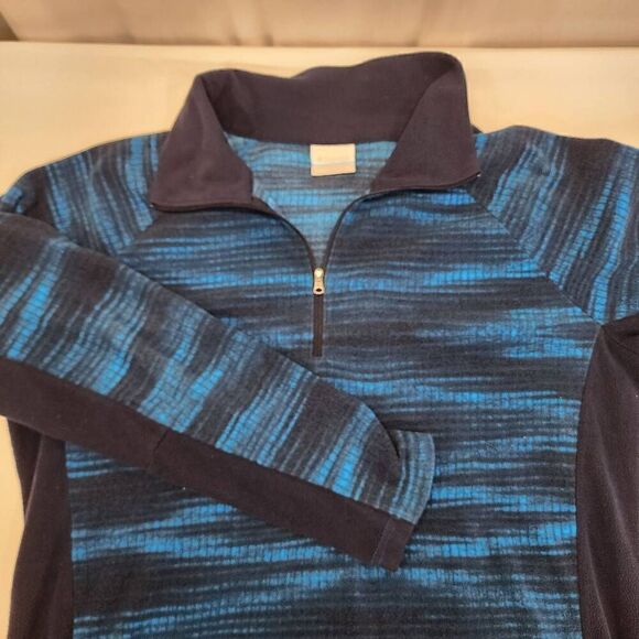 Columbia Women's Glacial Iv Print Half Zip Size XL E13 - Picture 7 of 8